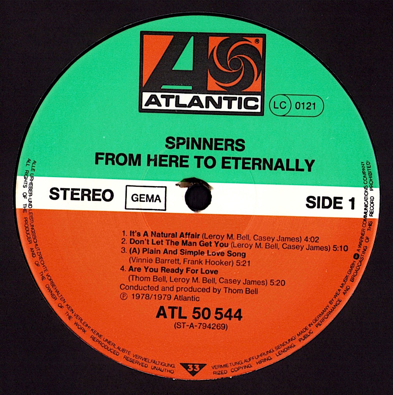 Spinners - From here to Eternally Vinyl LP