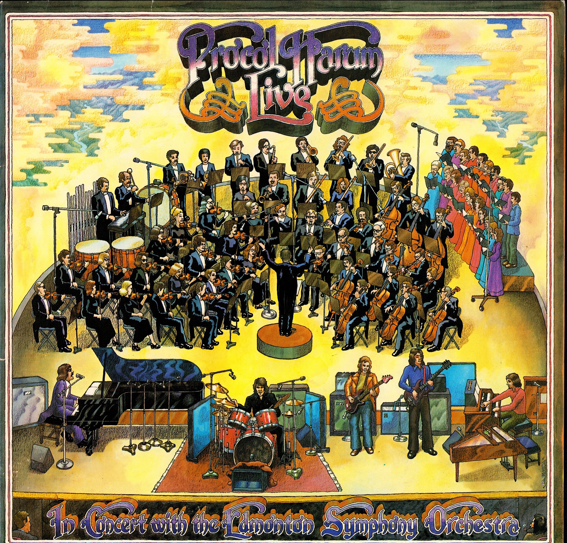 Procol Harum - Broken Baricades Vinyl LP Kopie