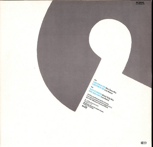 Depeche Mode - A Question Of Time (New Town Mix) (12" Maxi | DE Original | 1986)