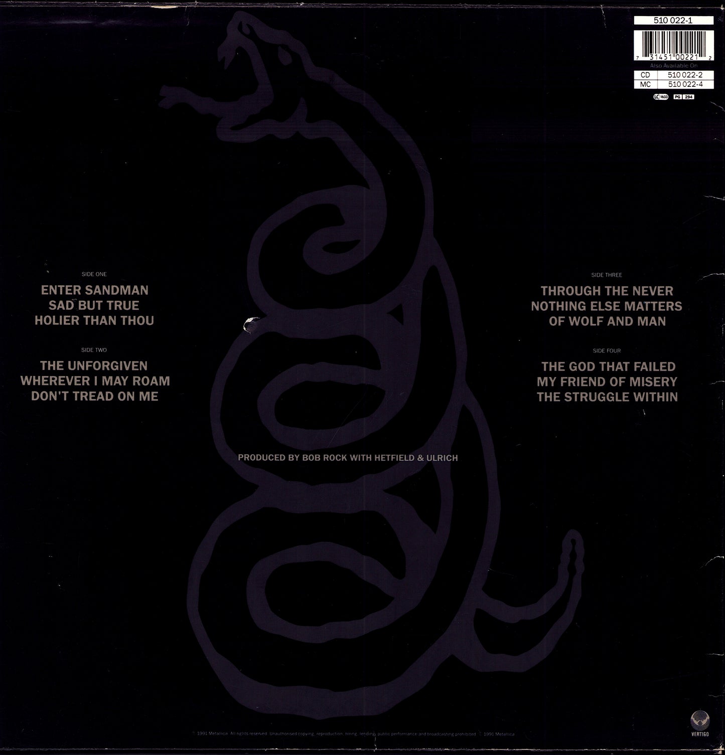 Metallica - Metallica (2xVinyl LP | EU Original | 1991)