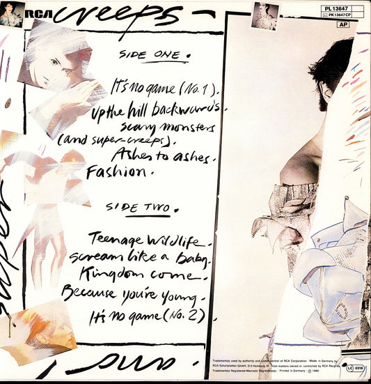 David Bowie - Scary Monsters Vinyl LP