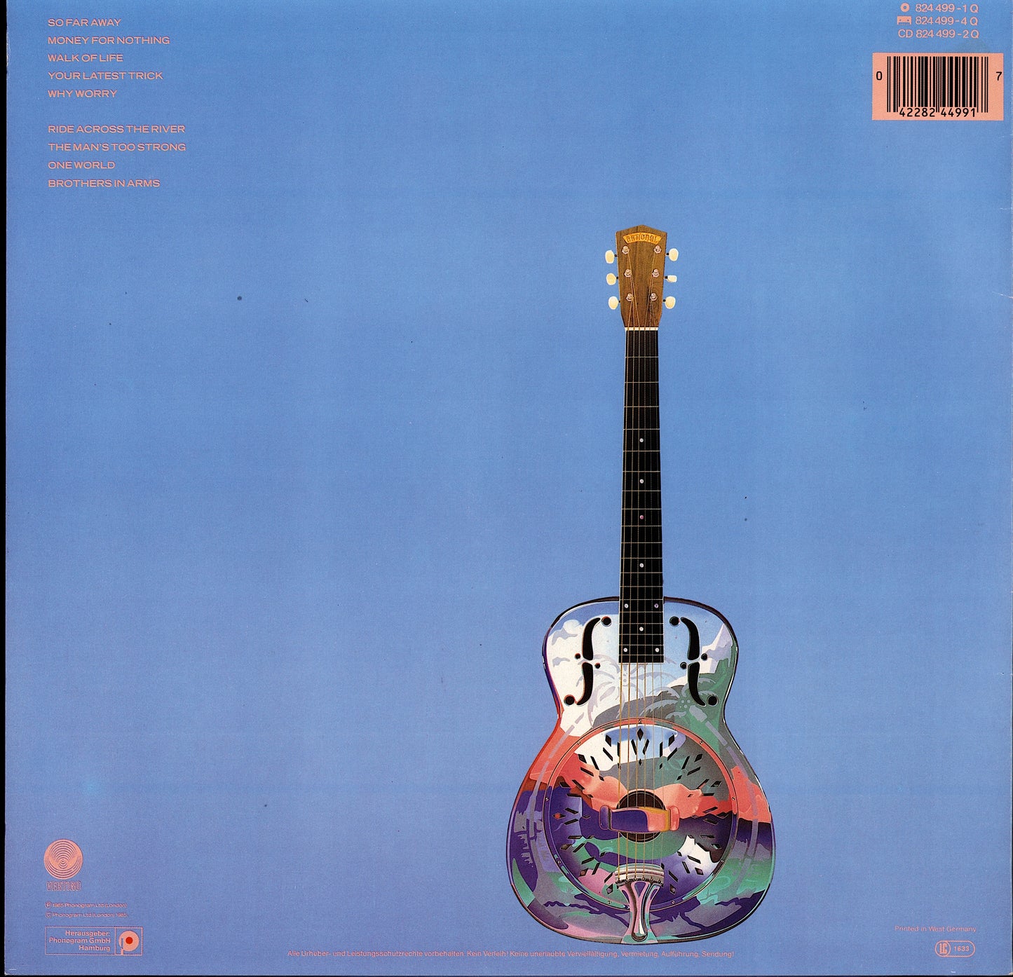 Dire Straits ‎- Brothers In Arms (Vinyl LP) 