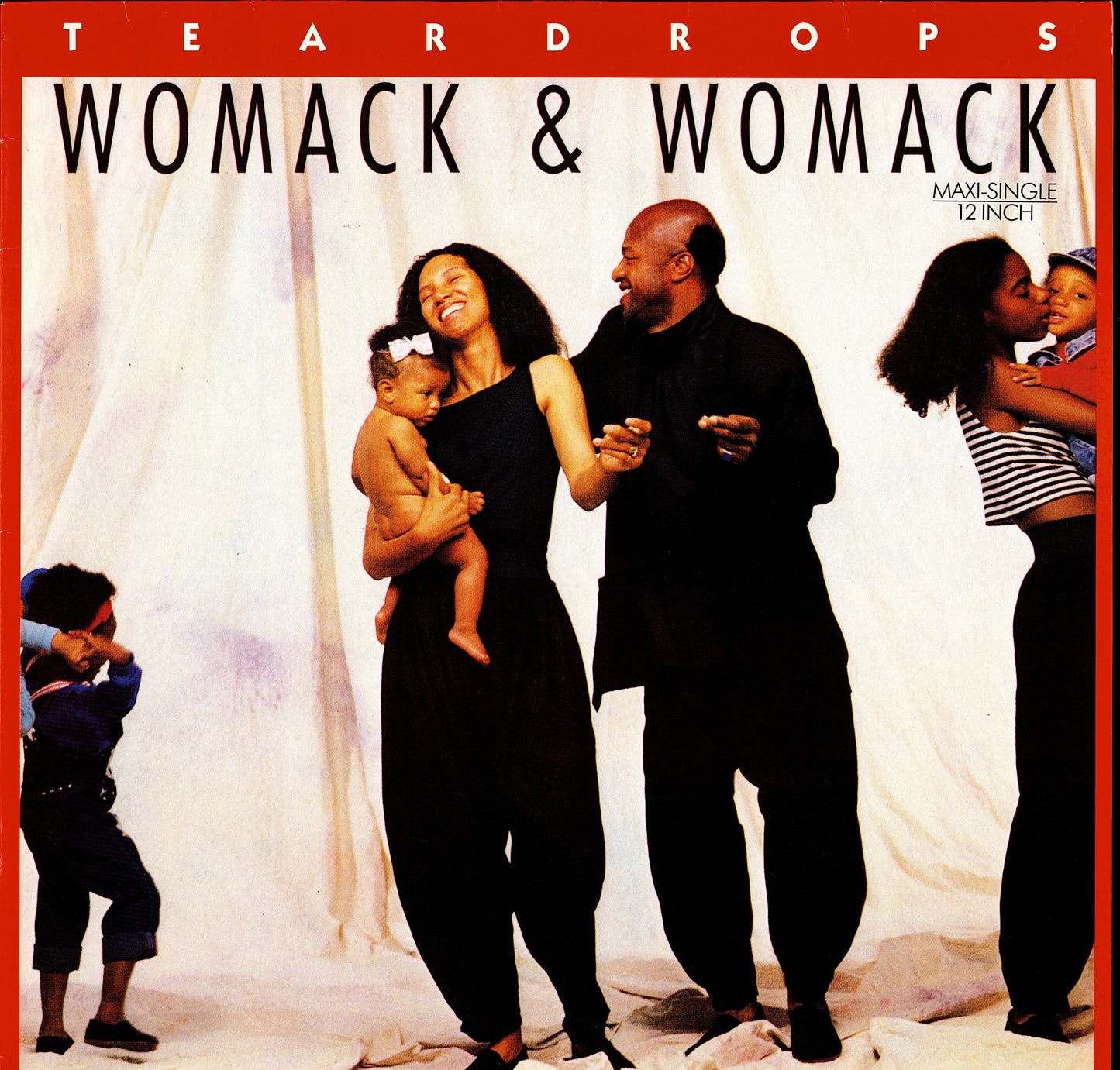 Womack & Womack - Teardrops (Vinyl 12" Maxi-Single)