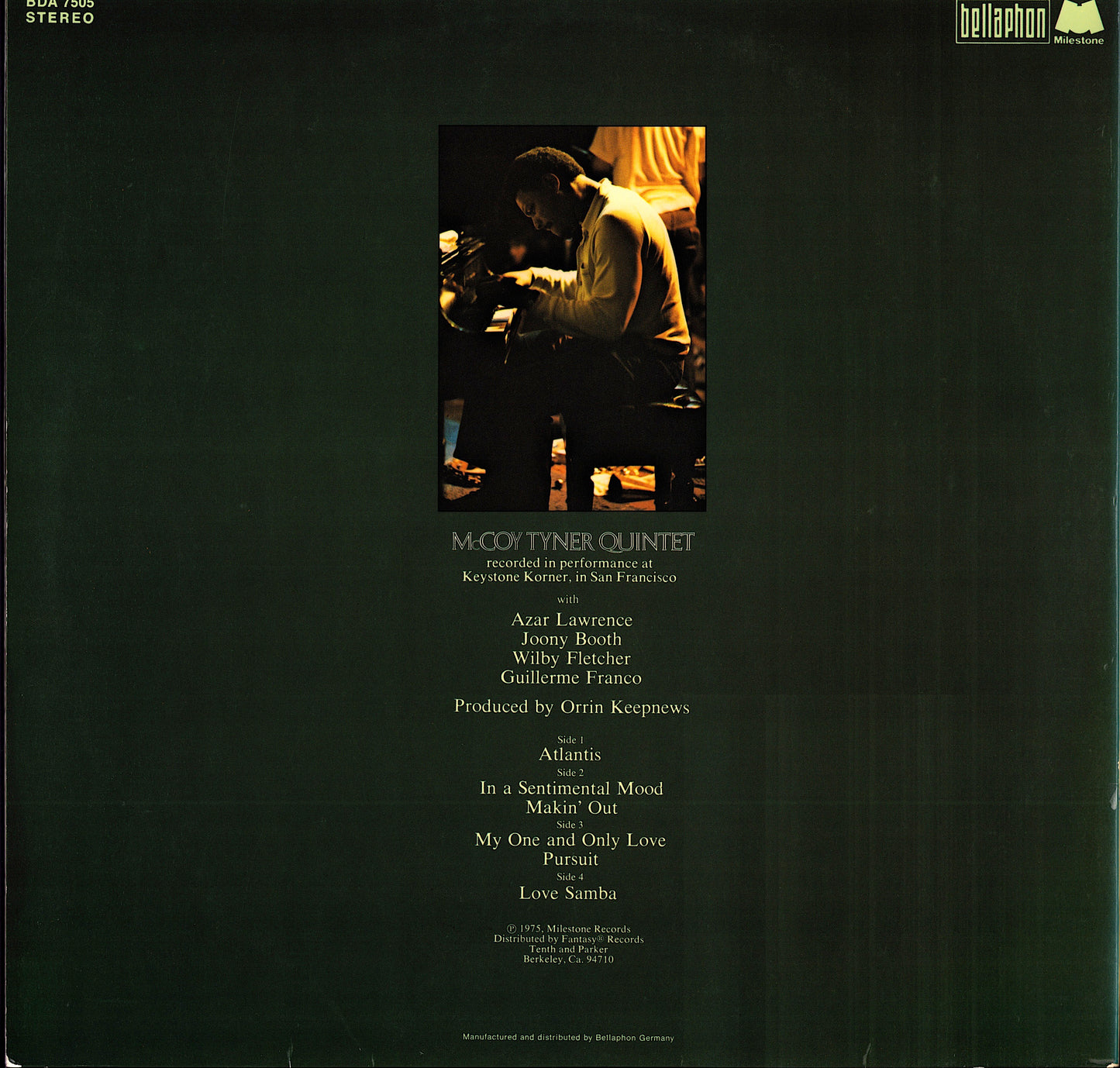McCoy Tyner – Passion Dance Vinyl LP Kopie Kopie