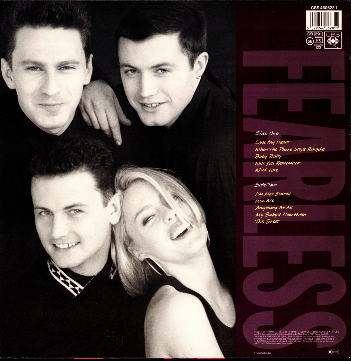 Eighth Wonder – Fearless Vinyl LP