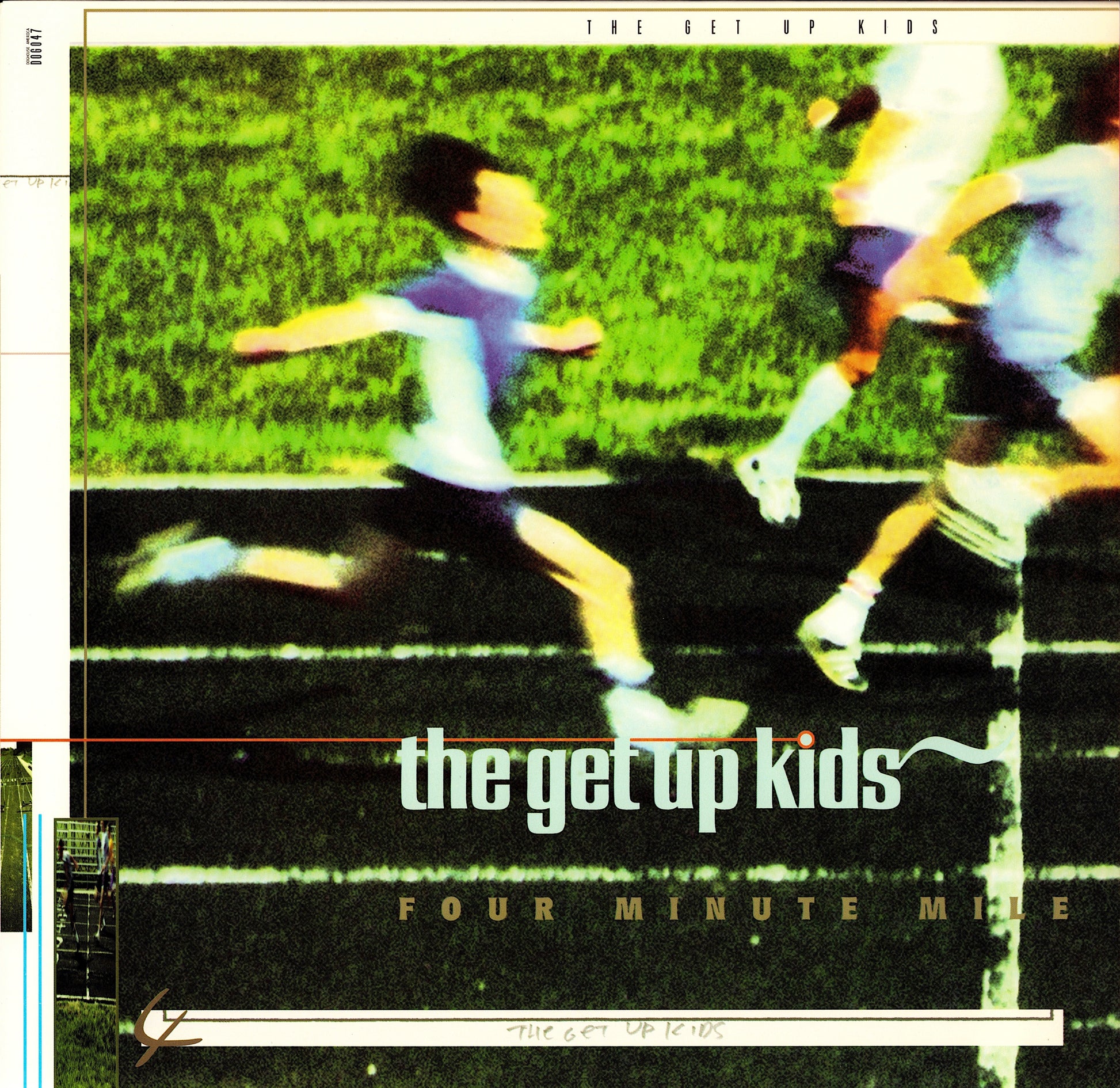 The Get Up Kids – Four Minute Mile Red Translucent Vinyl LP