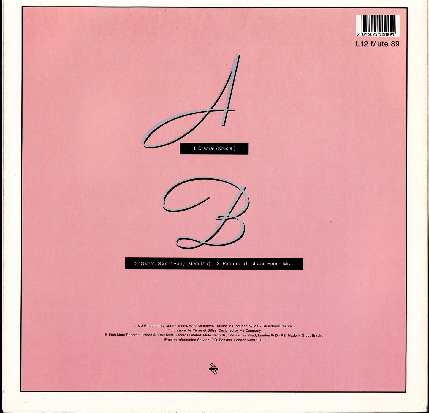 Erasure – Sometimes Vinyl 12" Maxi | DE Original | 1986 Kopie Kopie