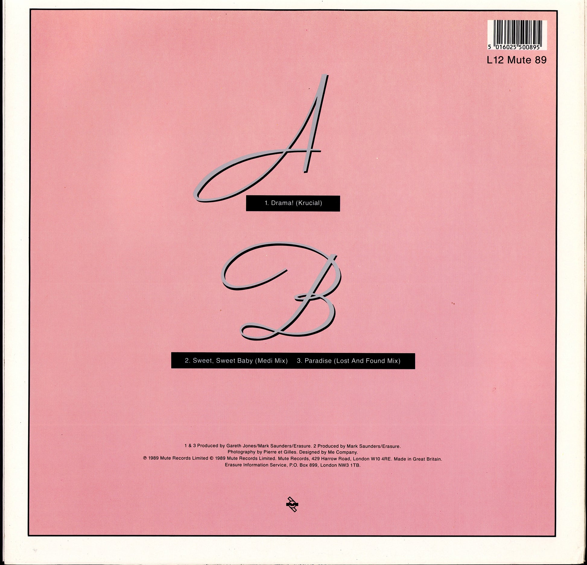 Erasure – Sometimes Vinyl 12" Maxi | DE Original | 1986 Kopie Kopie