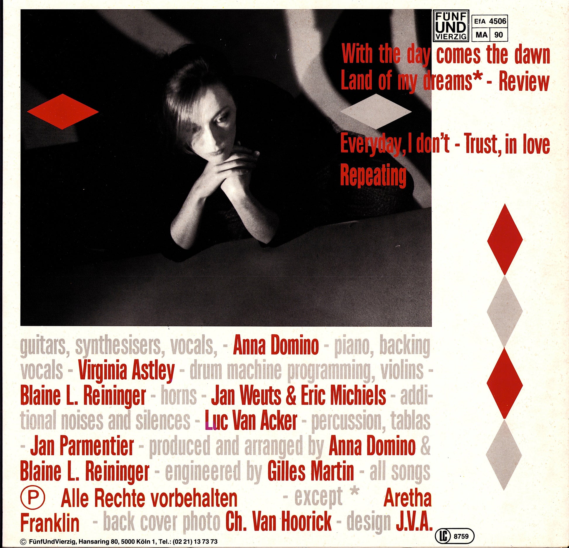 Anna Domino ‎- This Time Vinyl LP Kopie