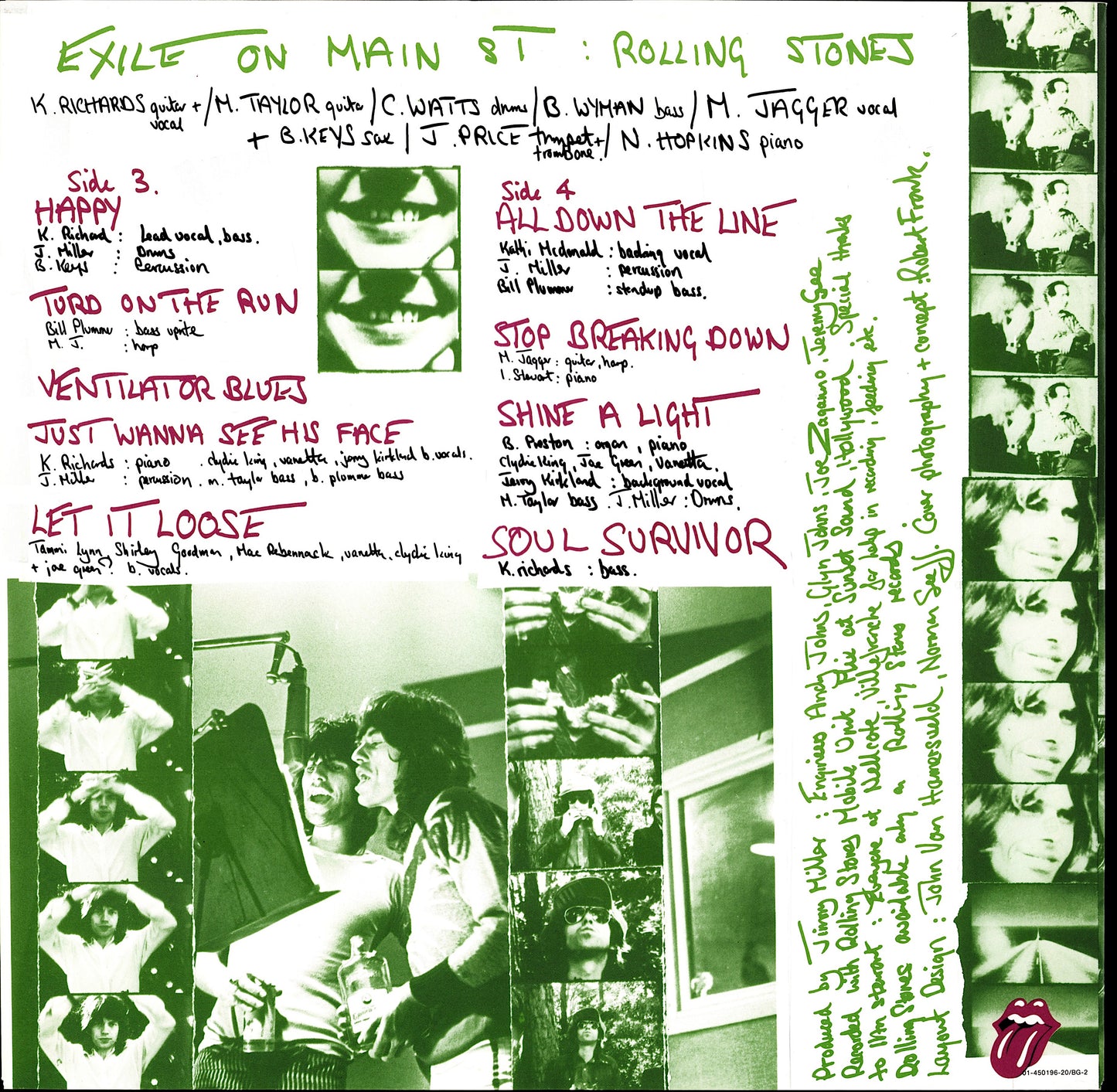 Rolling Stones - Exile On Main St Vinyl 2LP