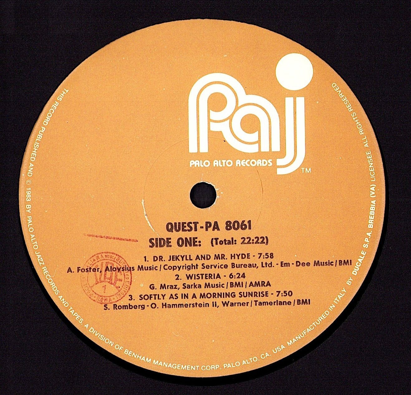 Quest - Quest Vinyl LP
