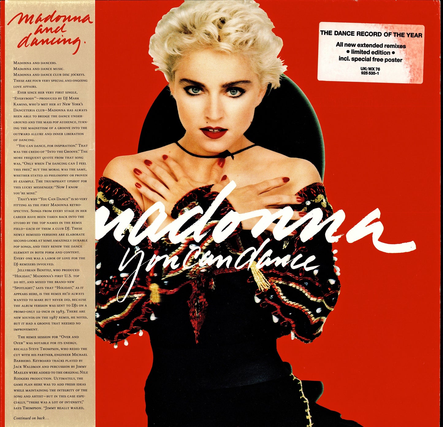 Madonna – Like A Prayer Vinyl LP, EU Original, 1989 Kopie