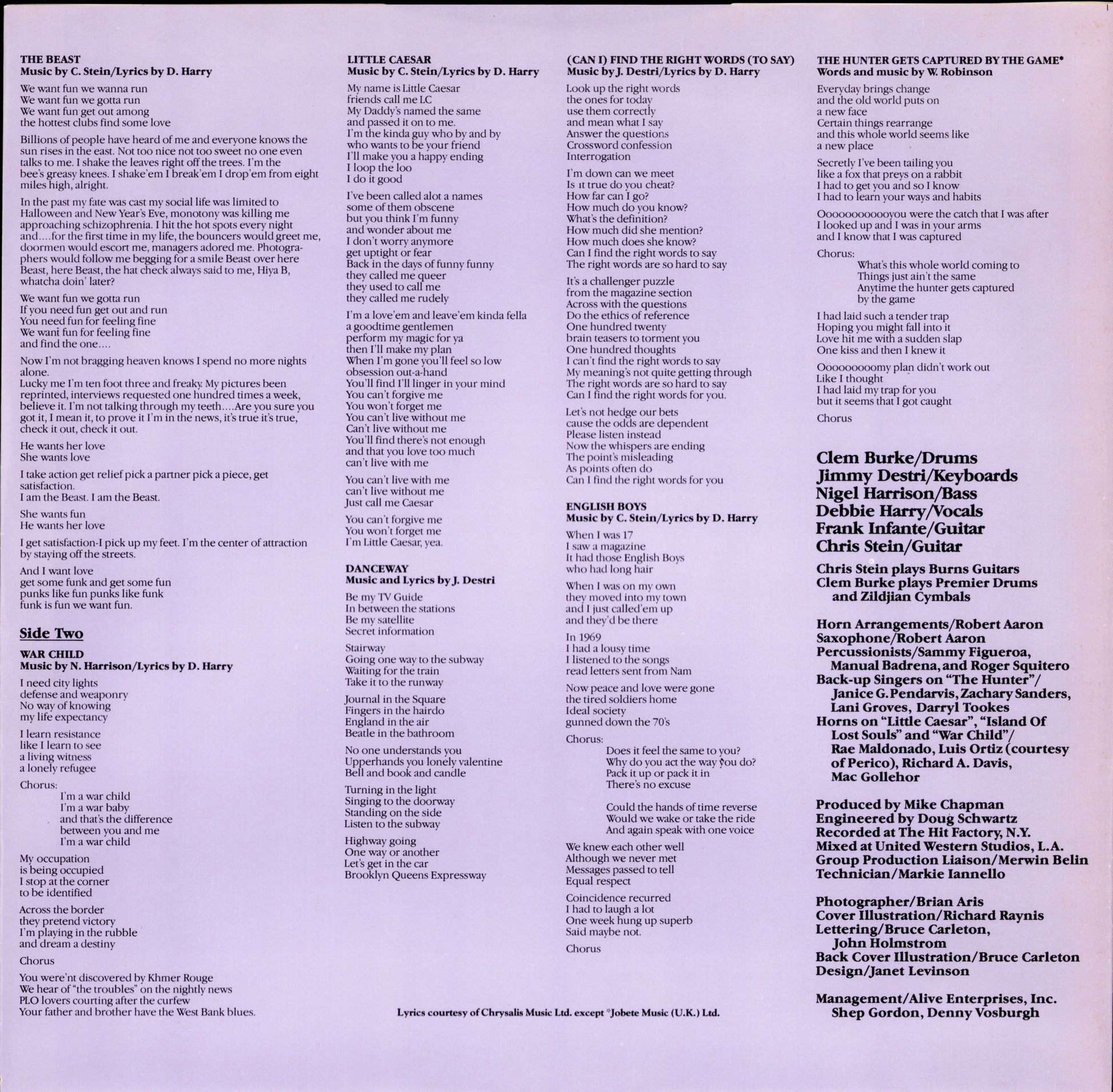 Blondie - The Hunter Vinyl LP