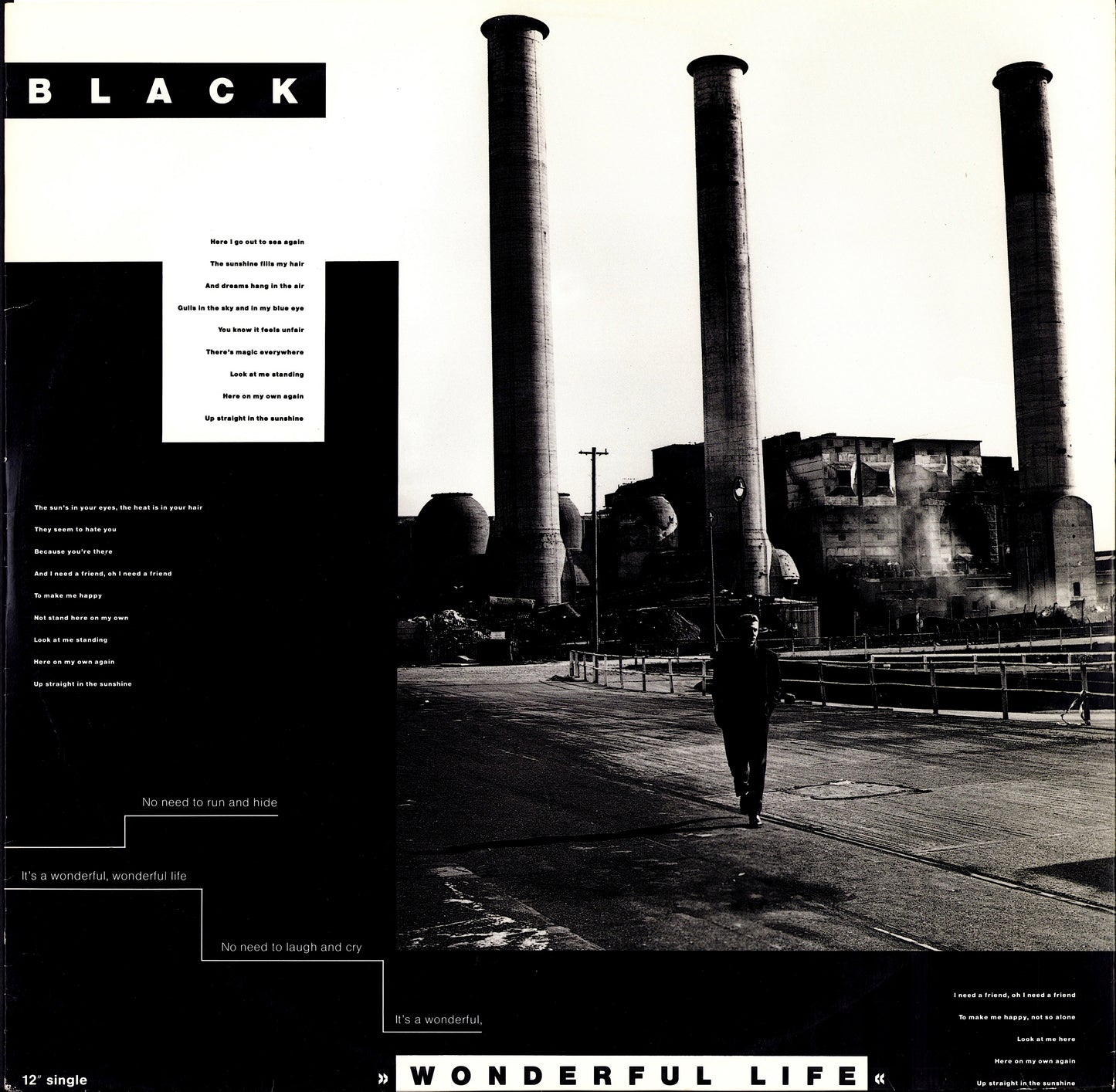 Black - Wonderful Life Vinyl 12" Maxi-Single Kopie