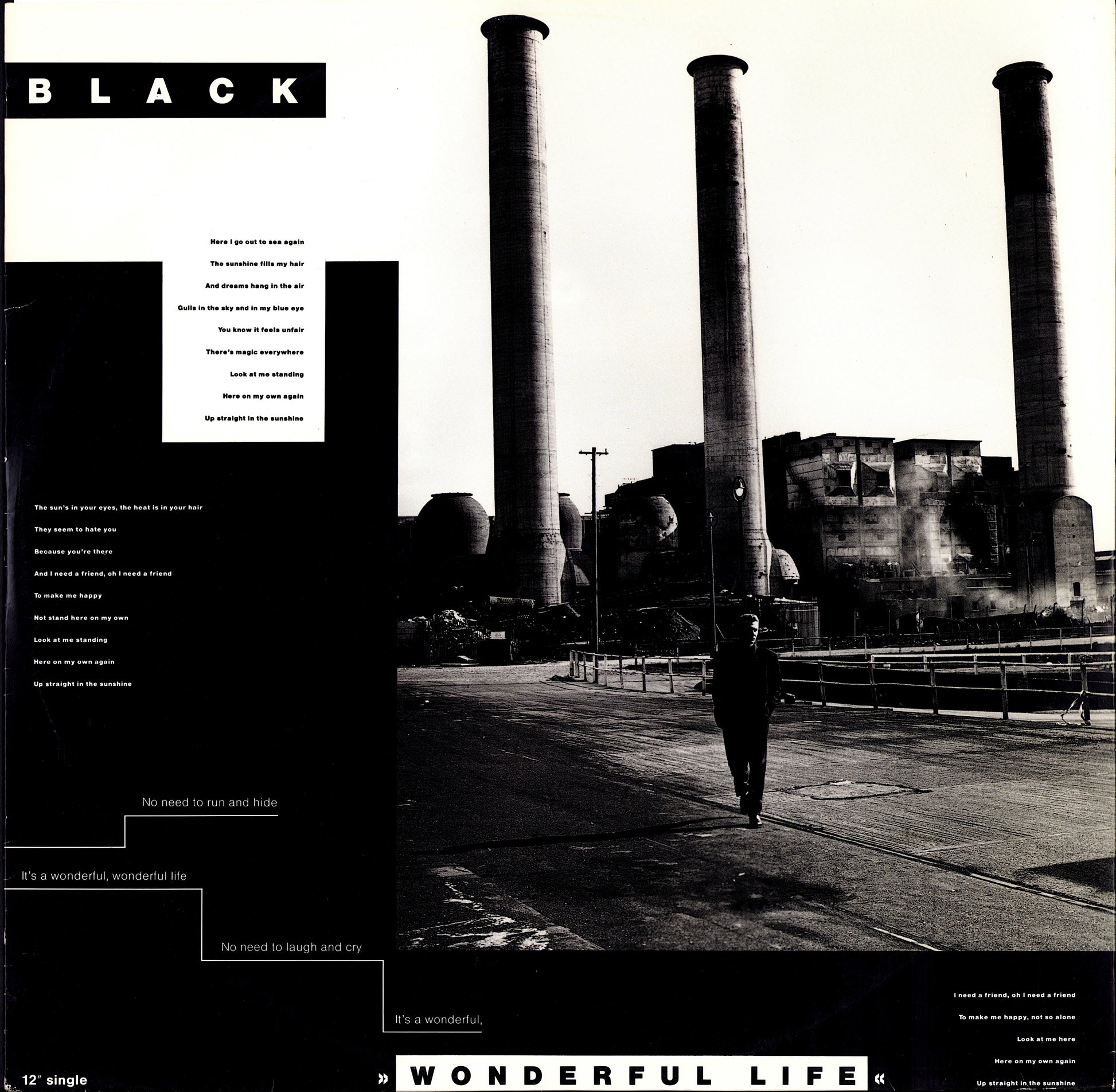 Black - Wonderful Life Vinyl 12" Maxi-Single Kopie