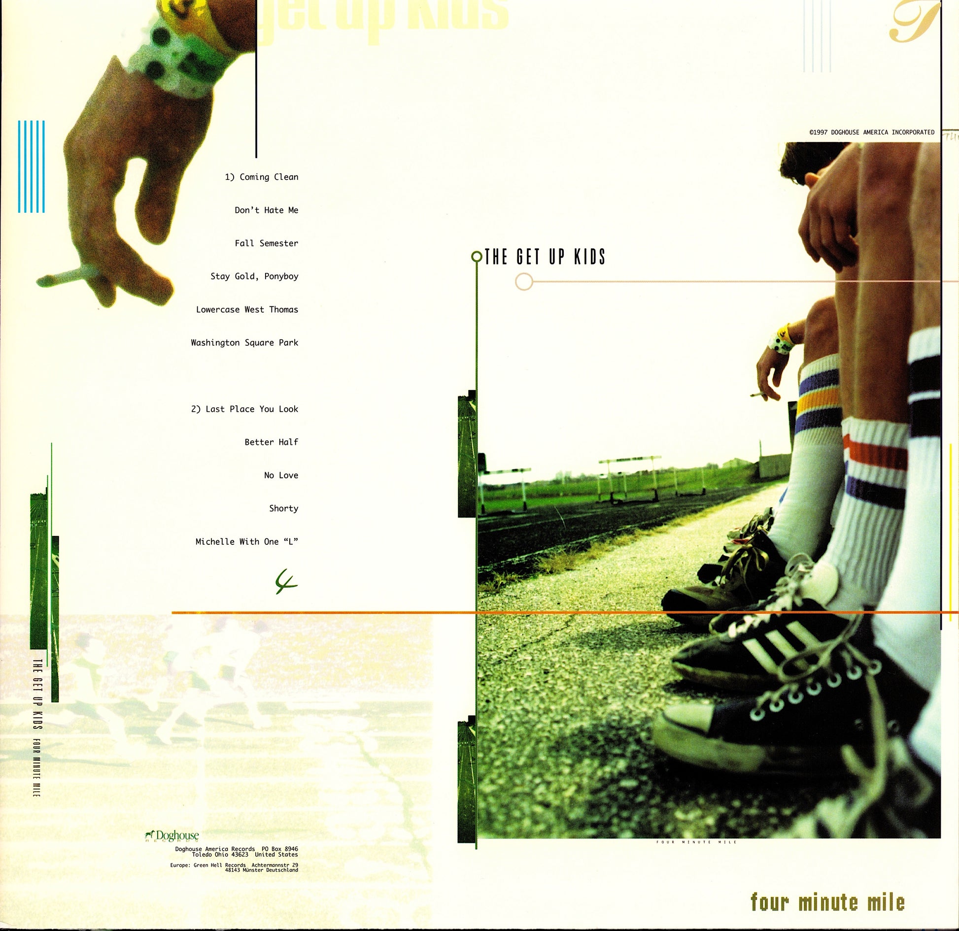 The Get Up Kids – Four Minute Mile Red Translucent Vinyl LP