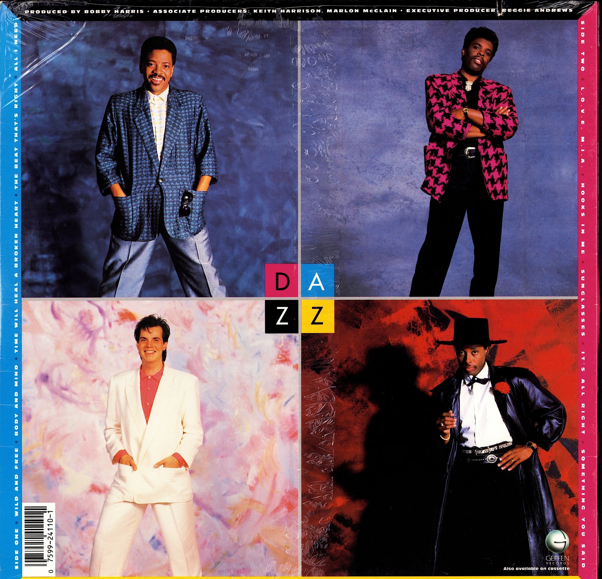 The Dazz Band – Wild And Free Vinyl LP Still Sealed