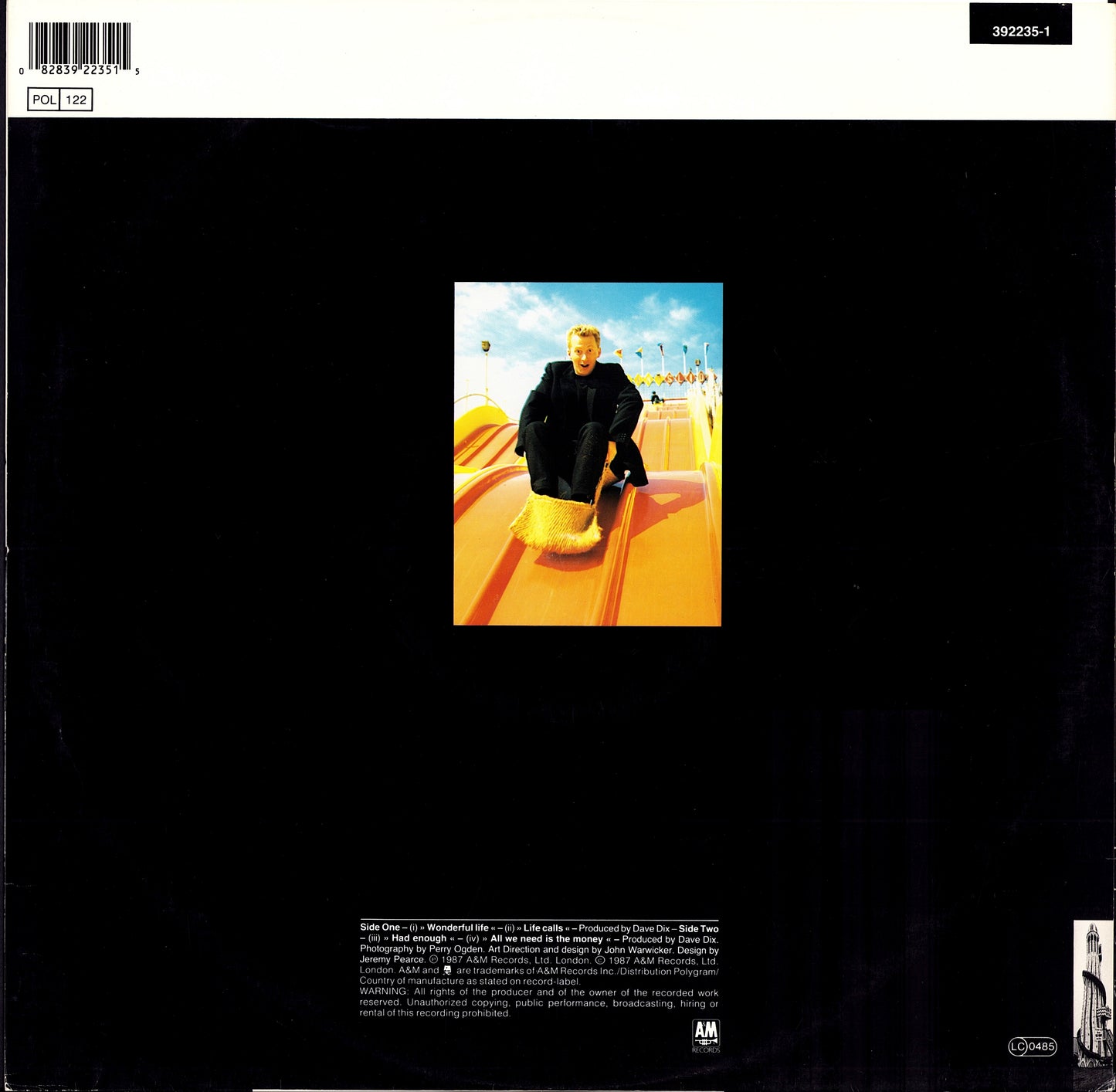 Black - Wonderful Life Vinyl 12" Maxi-Single Kopie