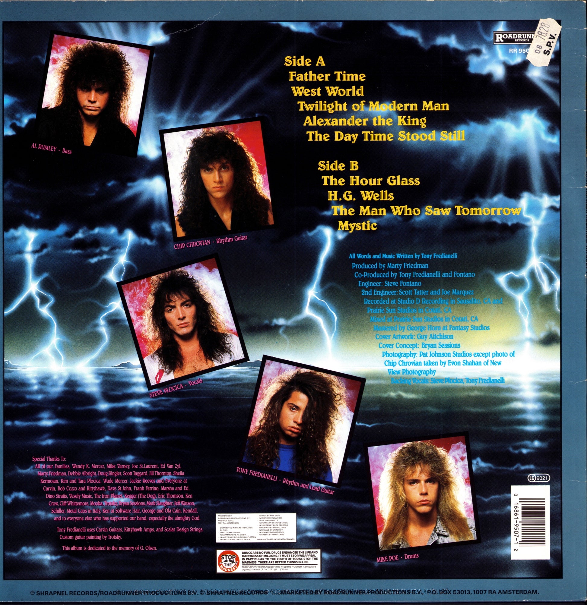Apocrypha - The Eyes Of Time Vinyl LP | EU Original | 1988