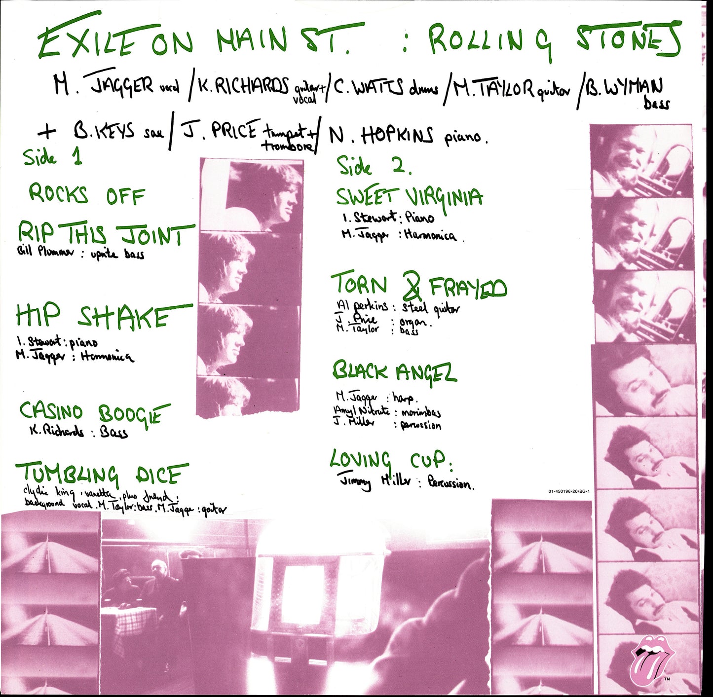 Rolling Stones - Exile On Main St Vinyl 2LP
