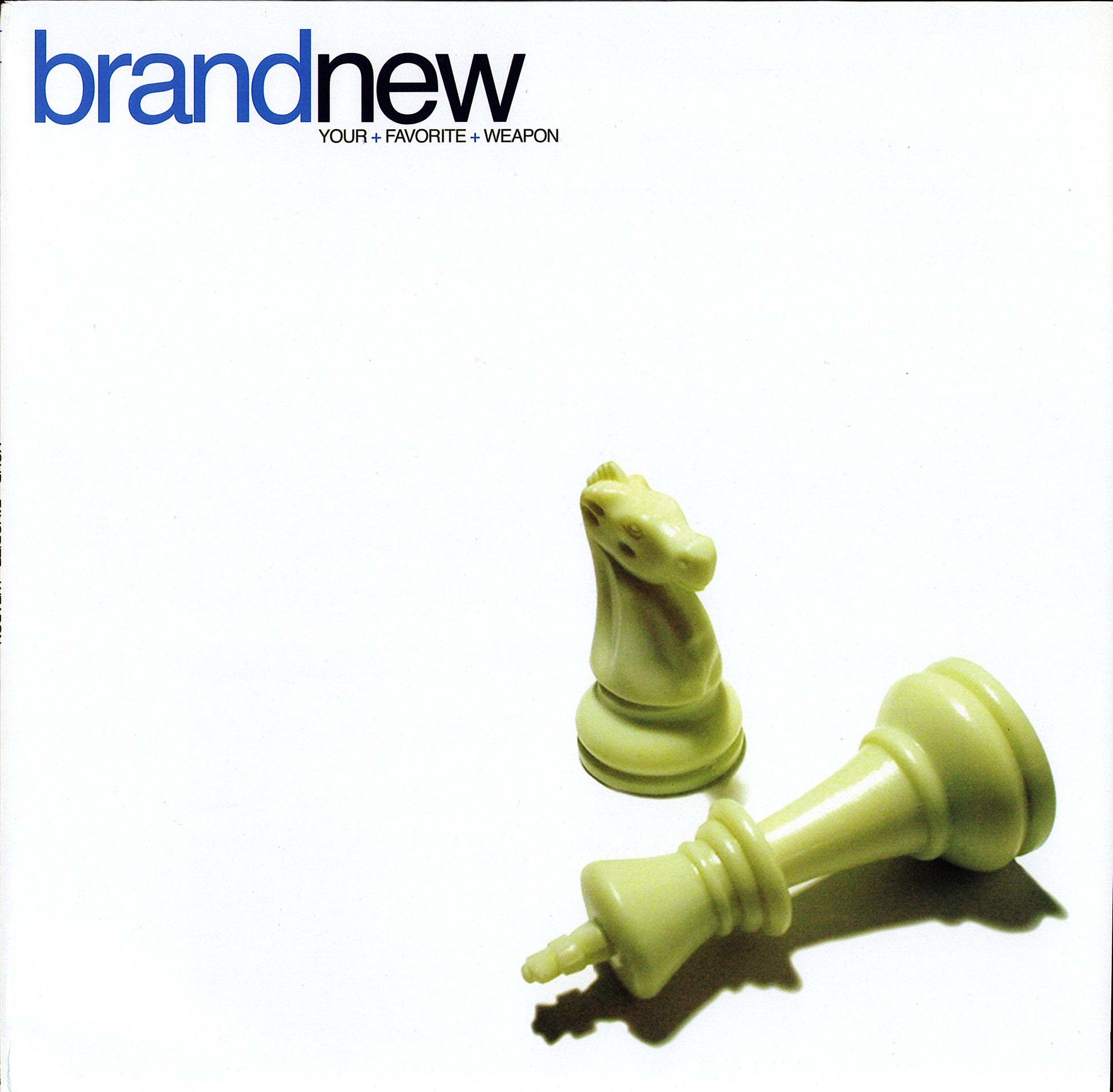 Brand New – Your + Favorite + Weapon Clear Vinyl LP Limited Edition