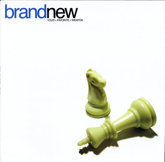 Brand New – Your + Favorite + Weapon Clear Vinyl LP Limited Edition