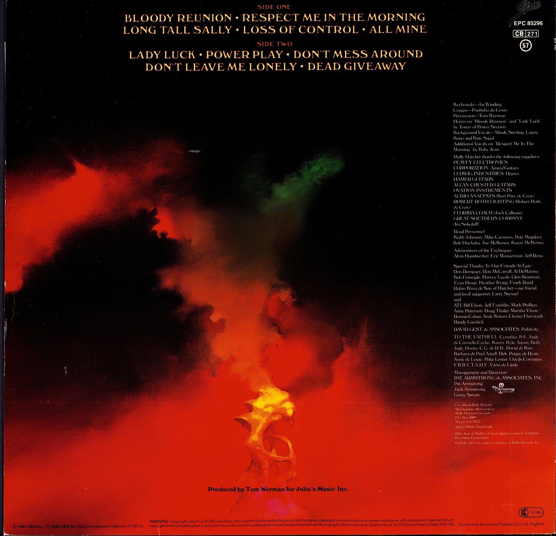 Molly Hatchet - No Guts No Glory Vinyl LP