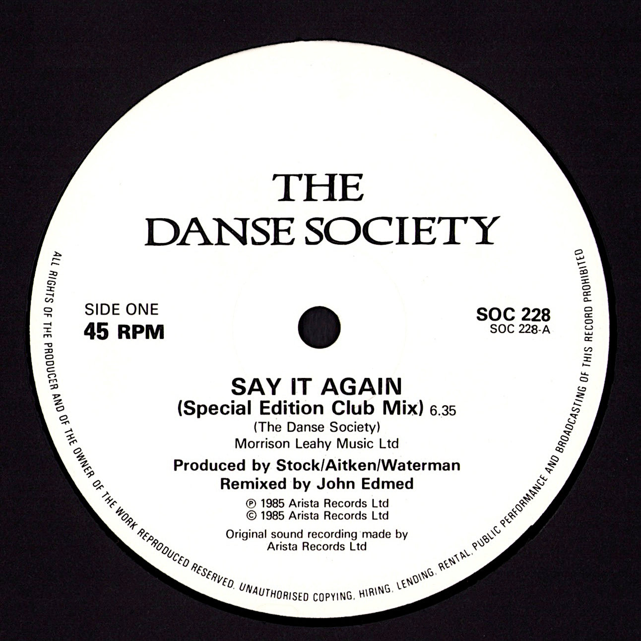 The Neon Judgement – MBIH! Vinyl 12" Kopie