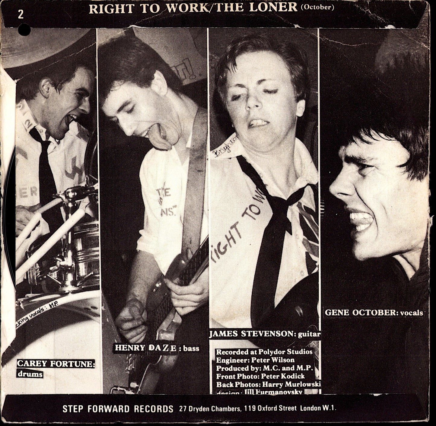 Sex Pistols – No One Is Innocent A Punk Prayer By Ronald Biggs / My Way 7" Vinyl Single Kopie
