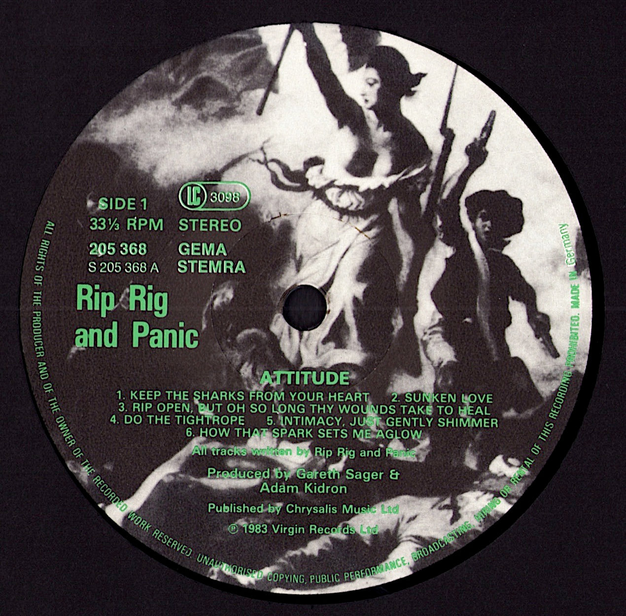 The Sugarcubes ‎- Attitude Vinyl LP