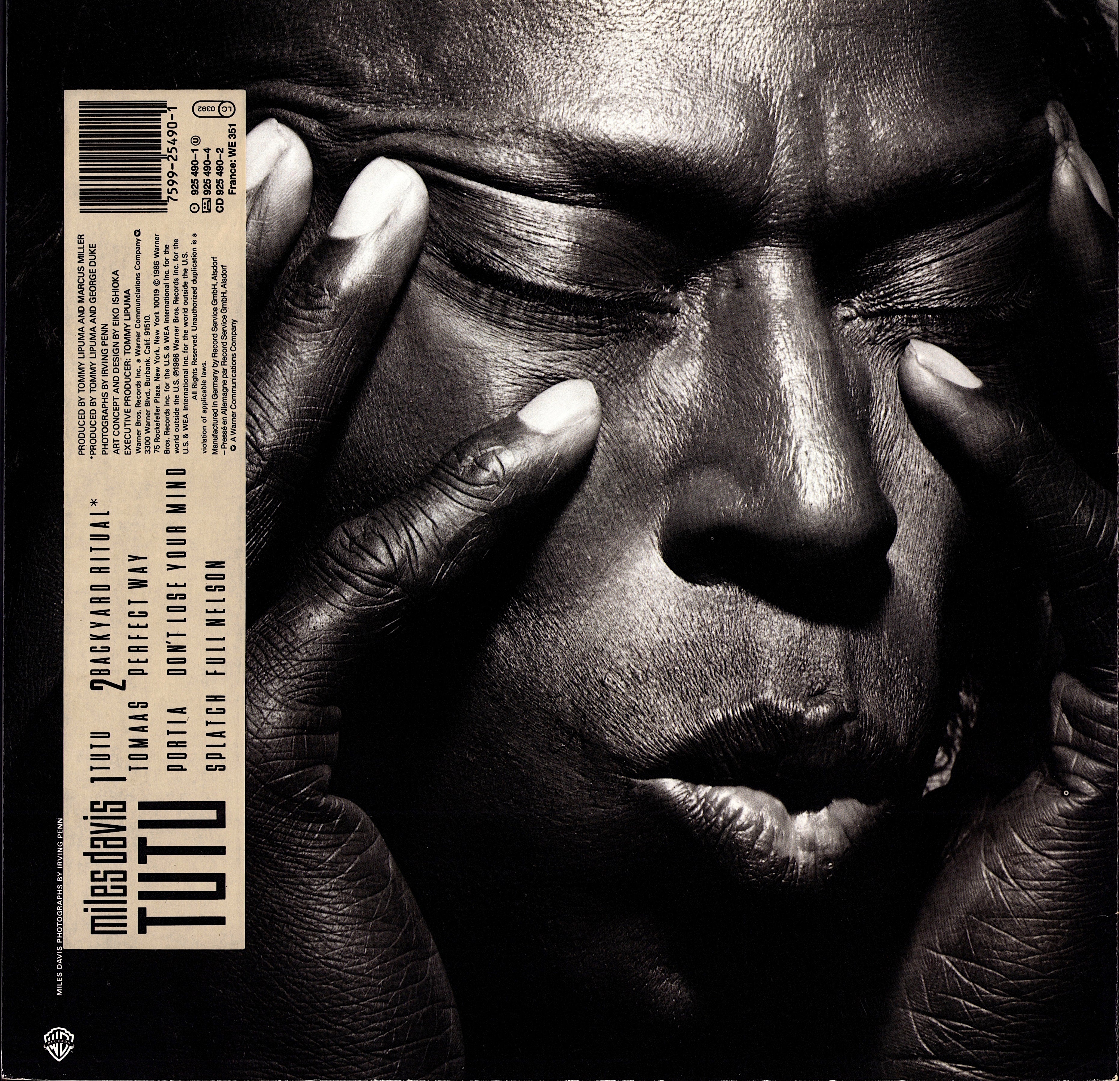 Miles Davis - Tutu (Vinyl LP) – Devinylhunter-Records