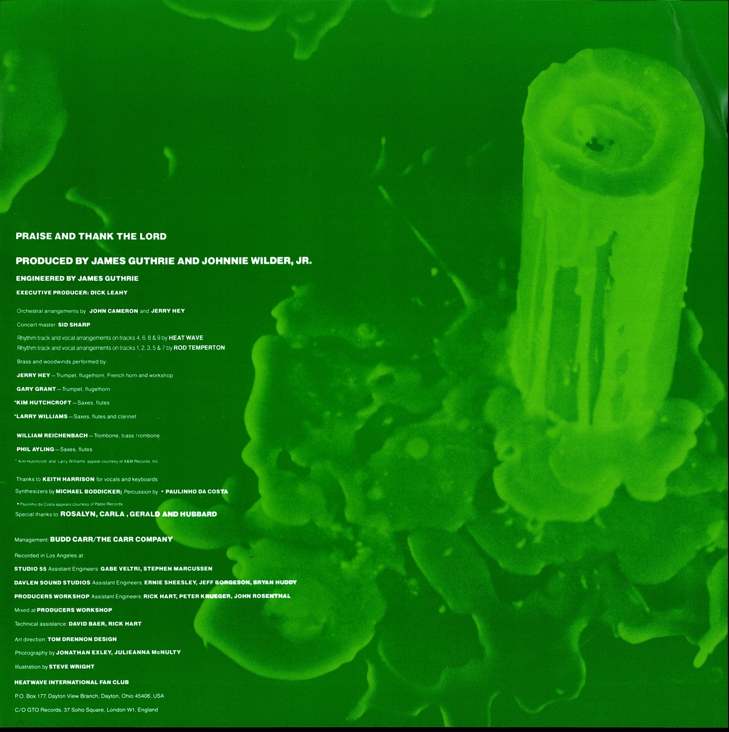 Heatwave – Candles Vinyl LP