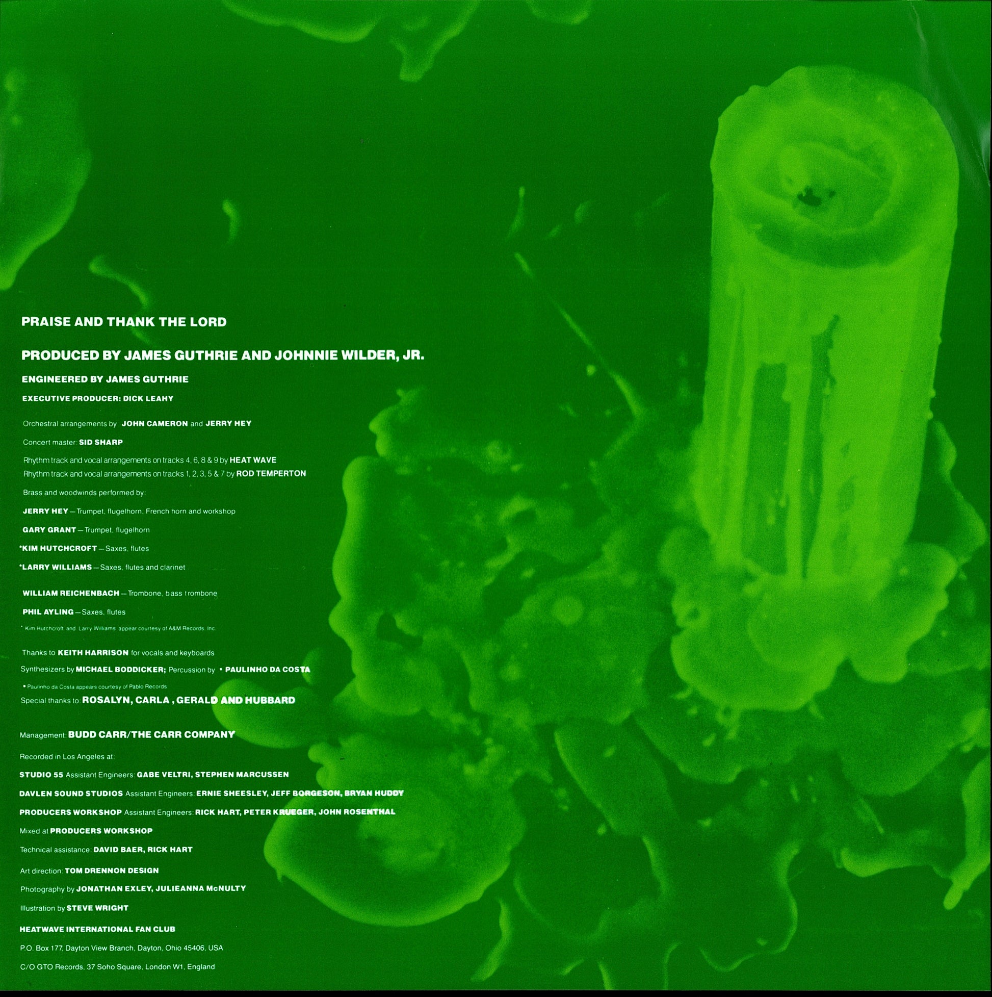 Heatwave – Candles Vinyl LP