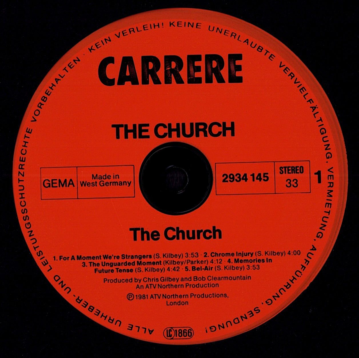 The Church - The Church (Vinyl LP | DE Original | 1982)