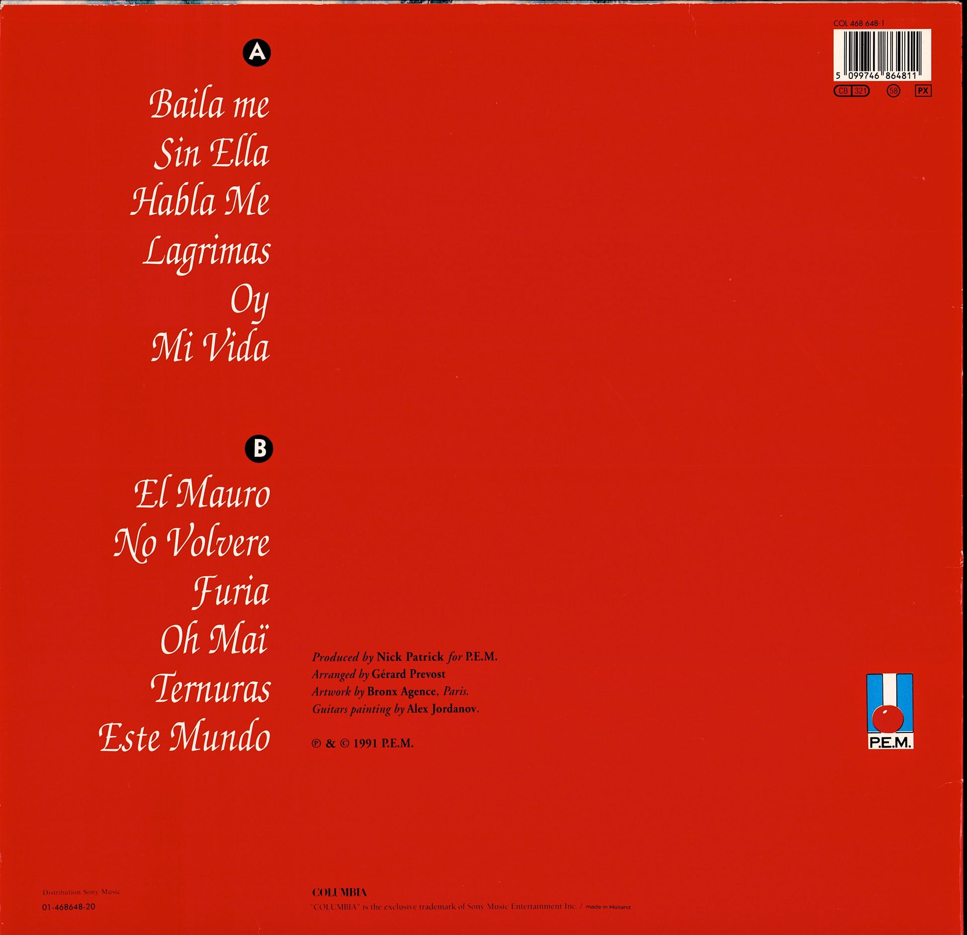 Gipsy Kings - Este Mundo Vinyl LP | EU Original | 1991