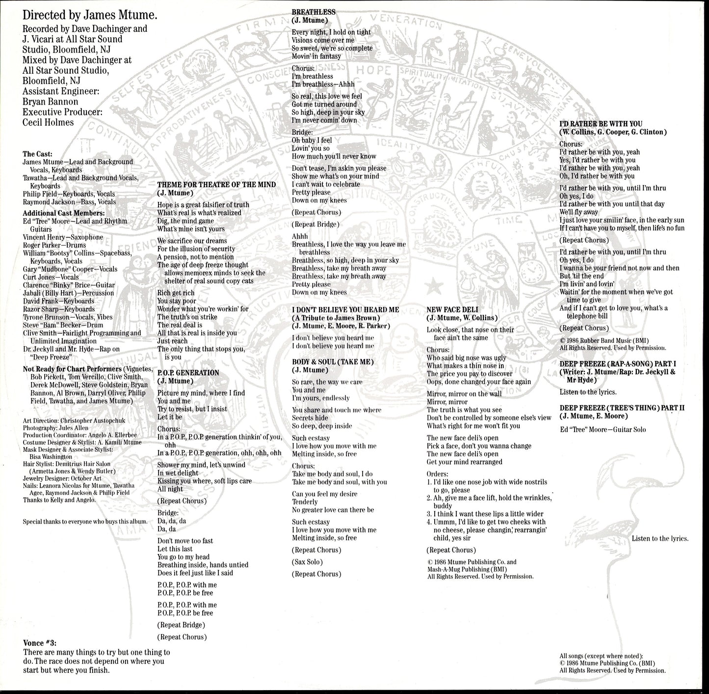 Mtume – Theater Of The Mind Vinyl LP