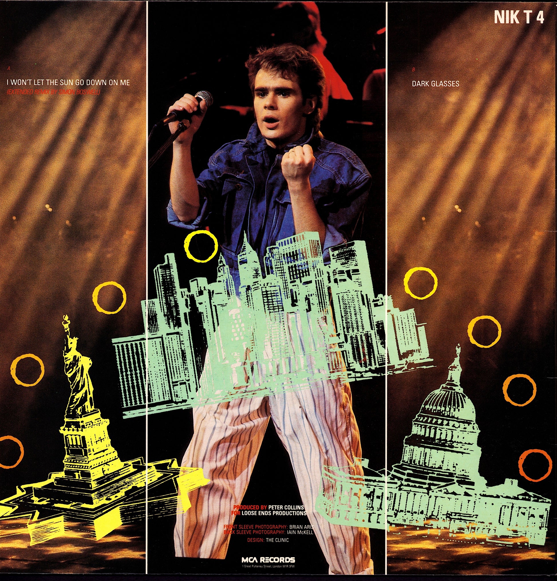 Nik Kershaw - I Won't Let The Sun Go Down On Me Vinyl 12" | EU Original | 1984 Kopie