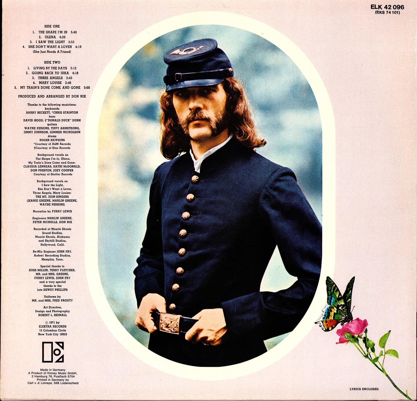 Don Nix - Living By The Days Vinyl LP | DE Original | 1971