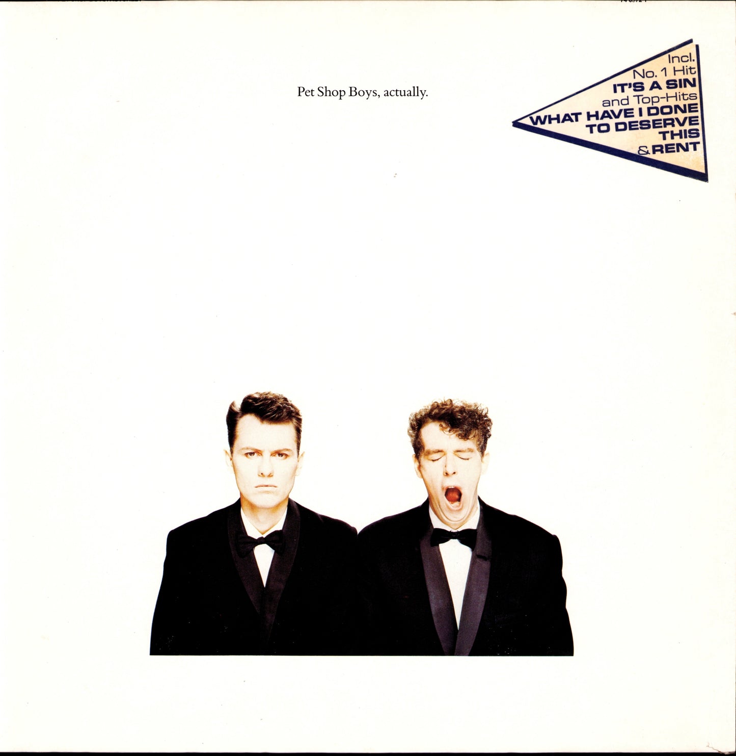 Pet Shop Boys - Actually Vinyl LP | EU Original | 1987