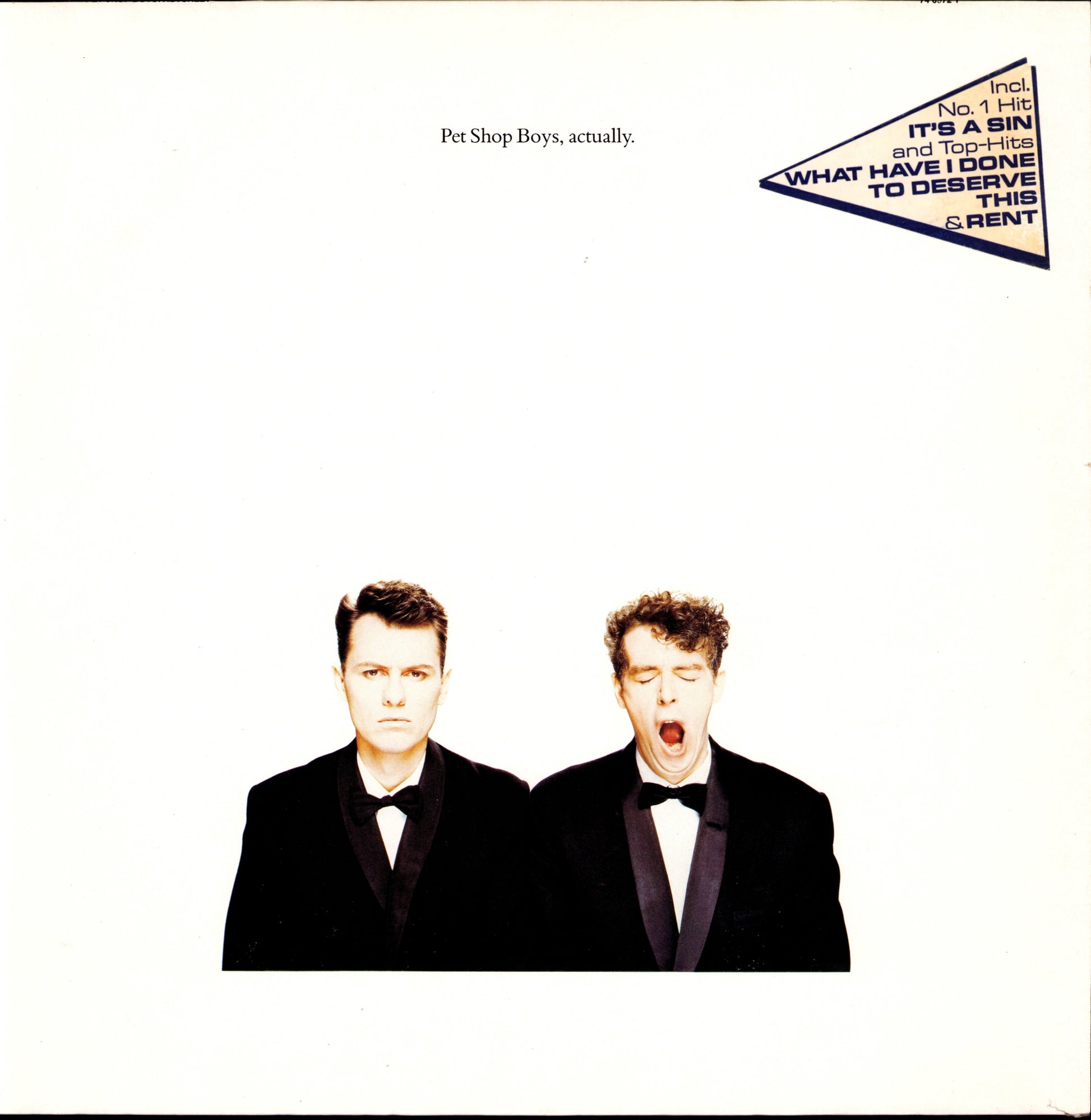 Pet Shop Boys - Actually Vinyl LP | EU Original | 1987