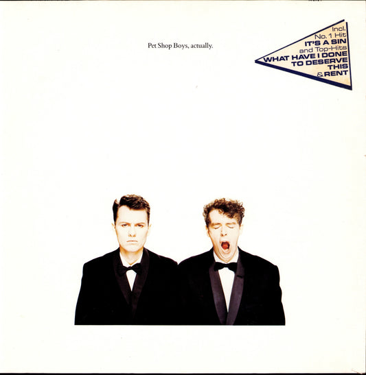 Pet Shop Boys - Actually Vinyl LP | EU Original | 1987