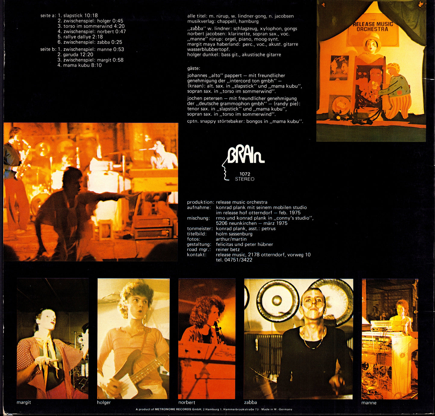 Release Music Orchestra - Garuda Vinyl LP | DE Original | 1975