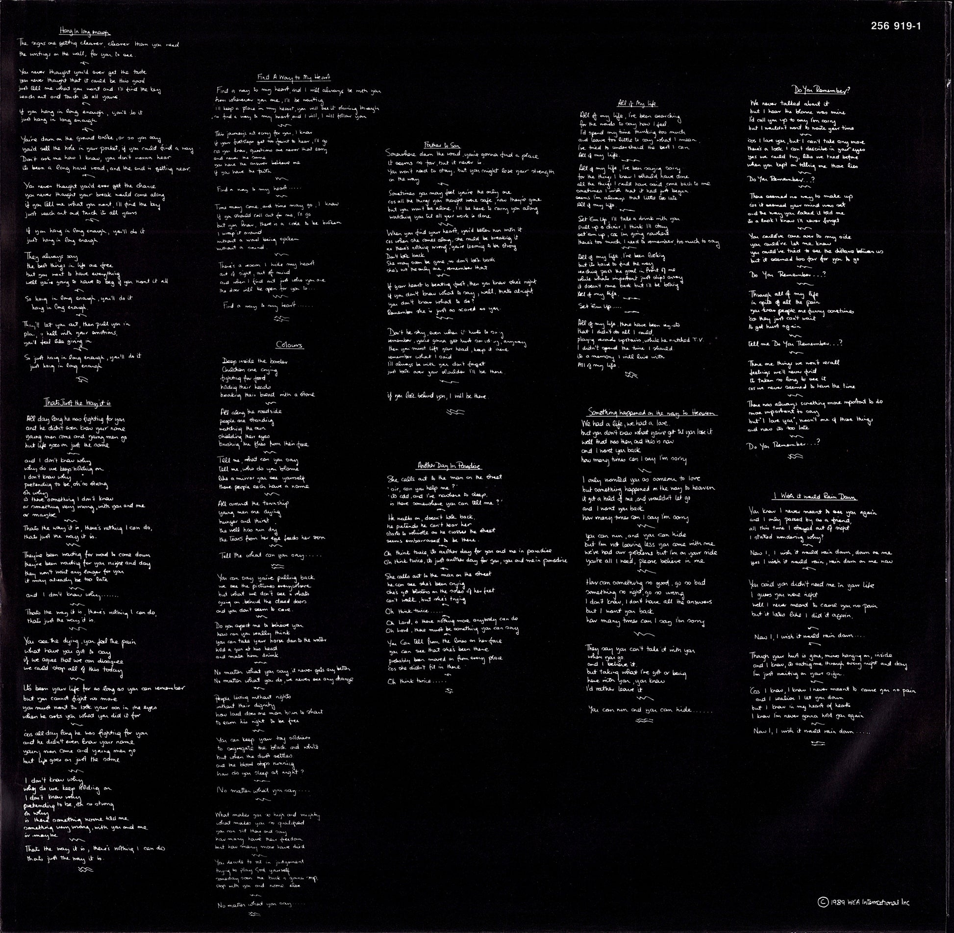 Phil Collins ‎- ...But Seriously Vinyl LP