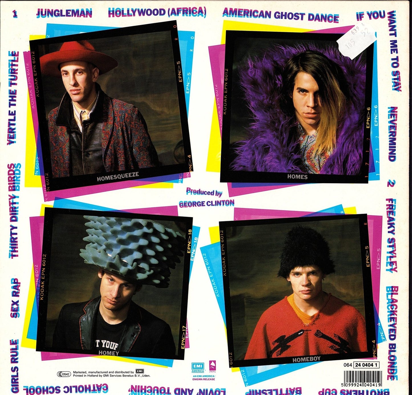 The Red Hot Chili Peppers - Freaky Styley Vinyl LP