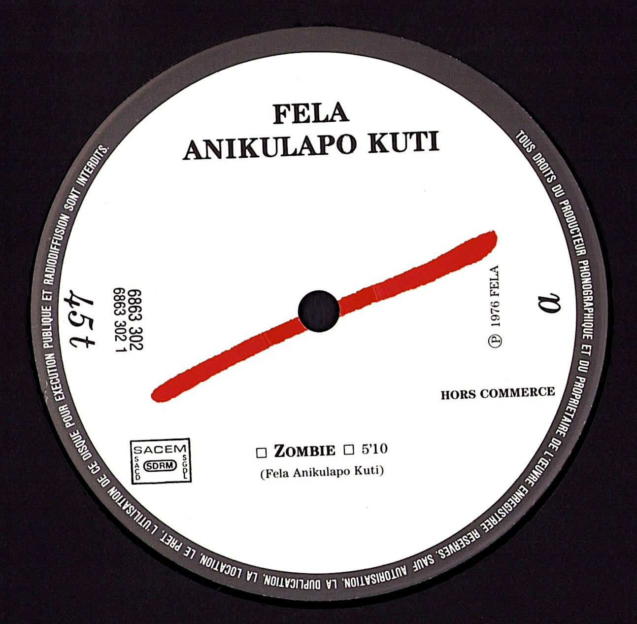Fela And Africa 70 – Zombie Vinyl 12" Maxi-Single