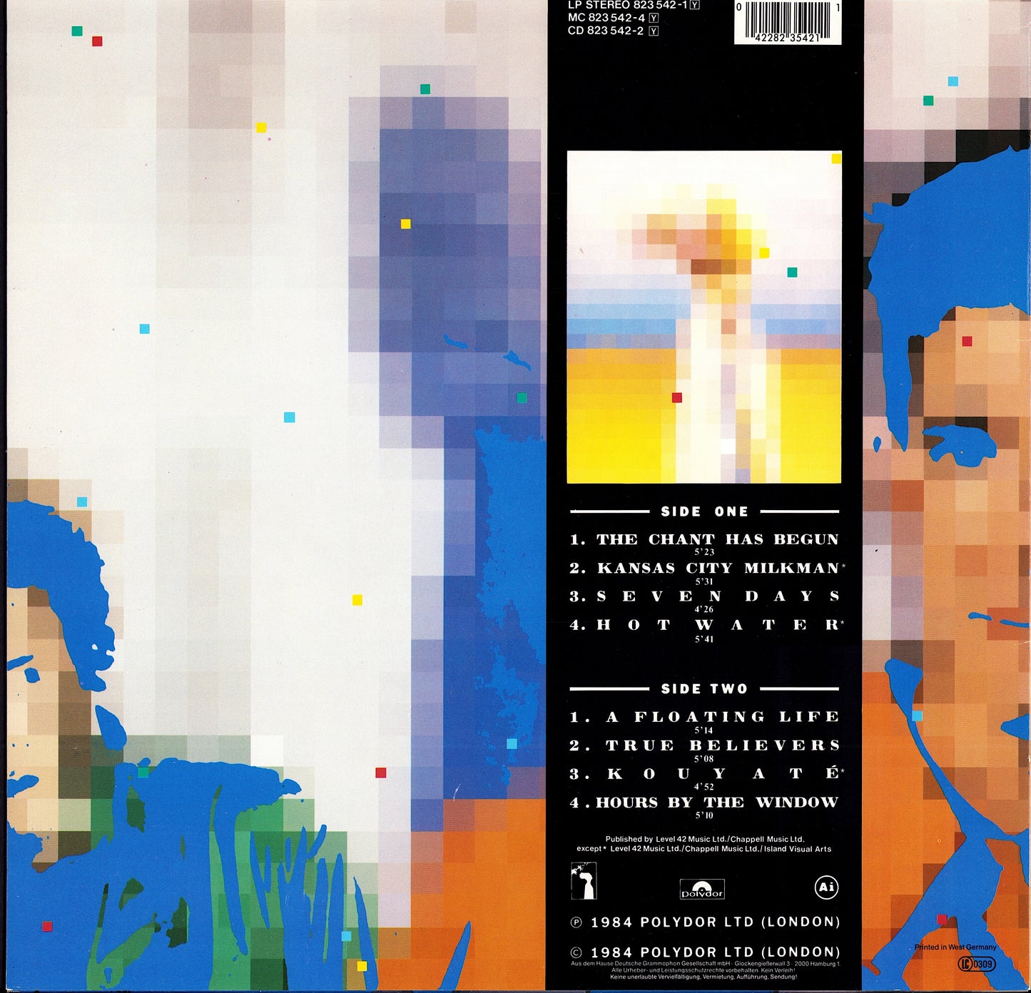 Level 42 – True Colours (Vinyl LP)