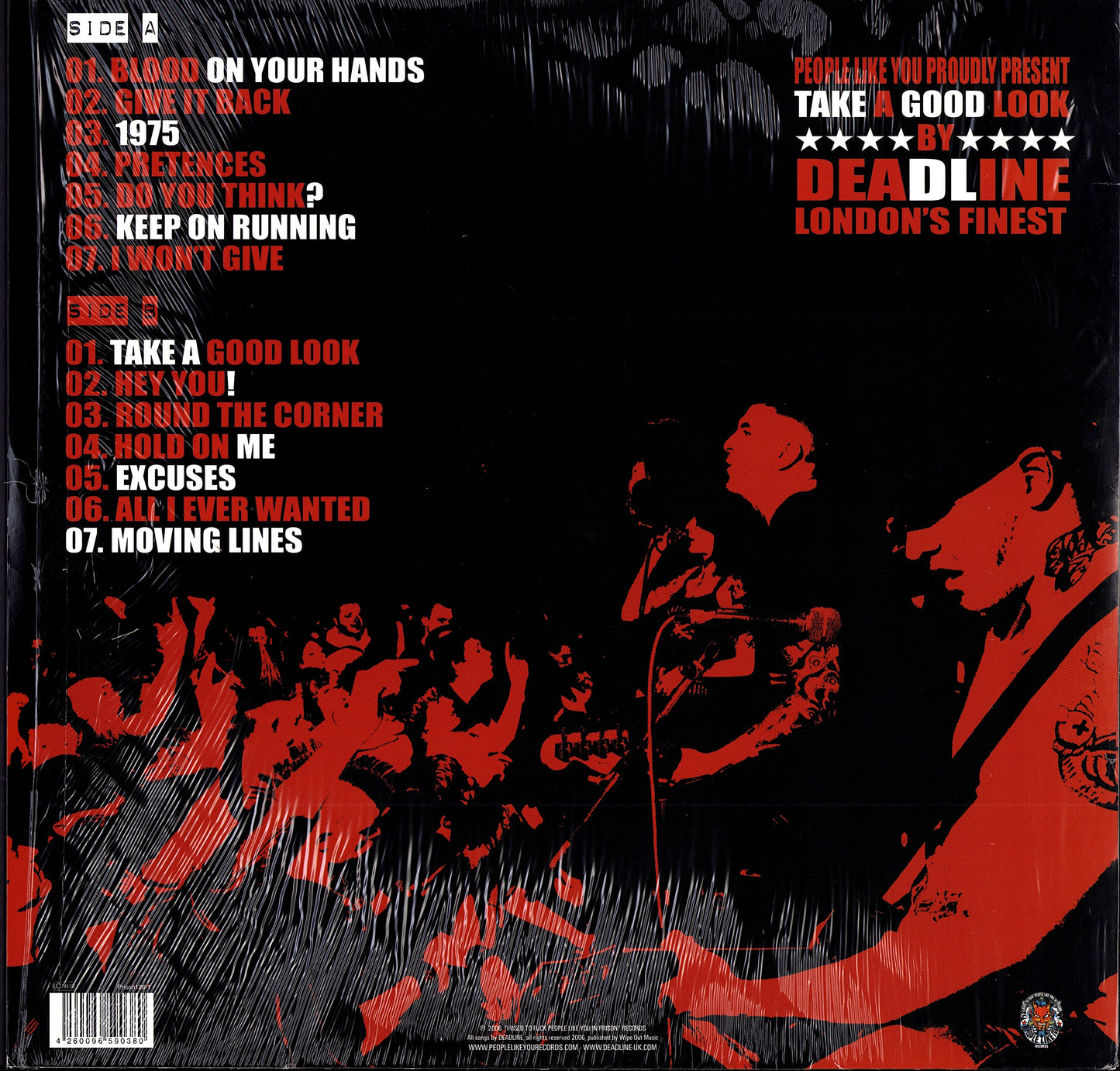 Deadline - Take A Good Look Vinyl LP