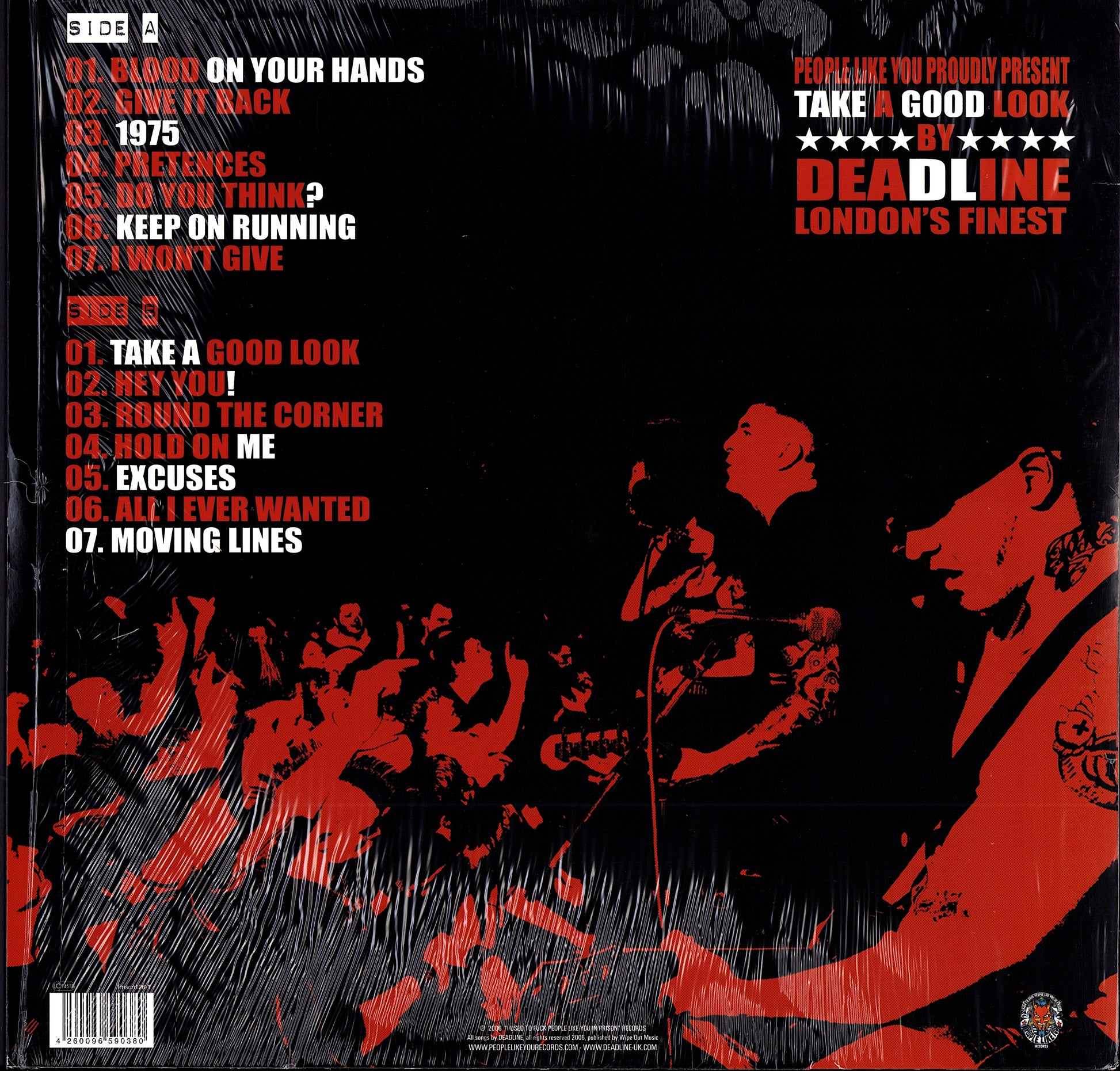 Deadline - Take A Good Look Vinyl LP