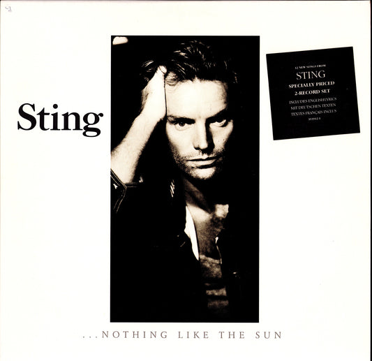 Sting ‎- ...Nothing Like The Sun (Vinyl 2LP) + Poster