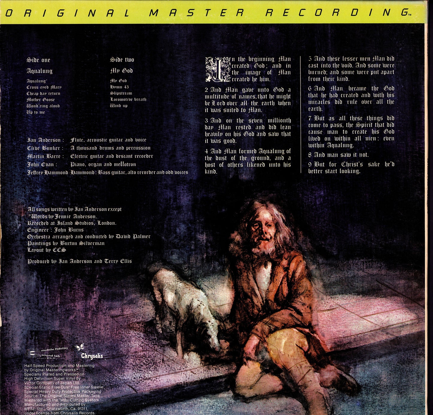 Jethro Tull – Aqualung - Original Master Recording (Vinyl LP)